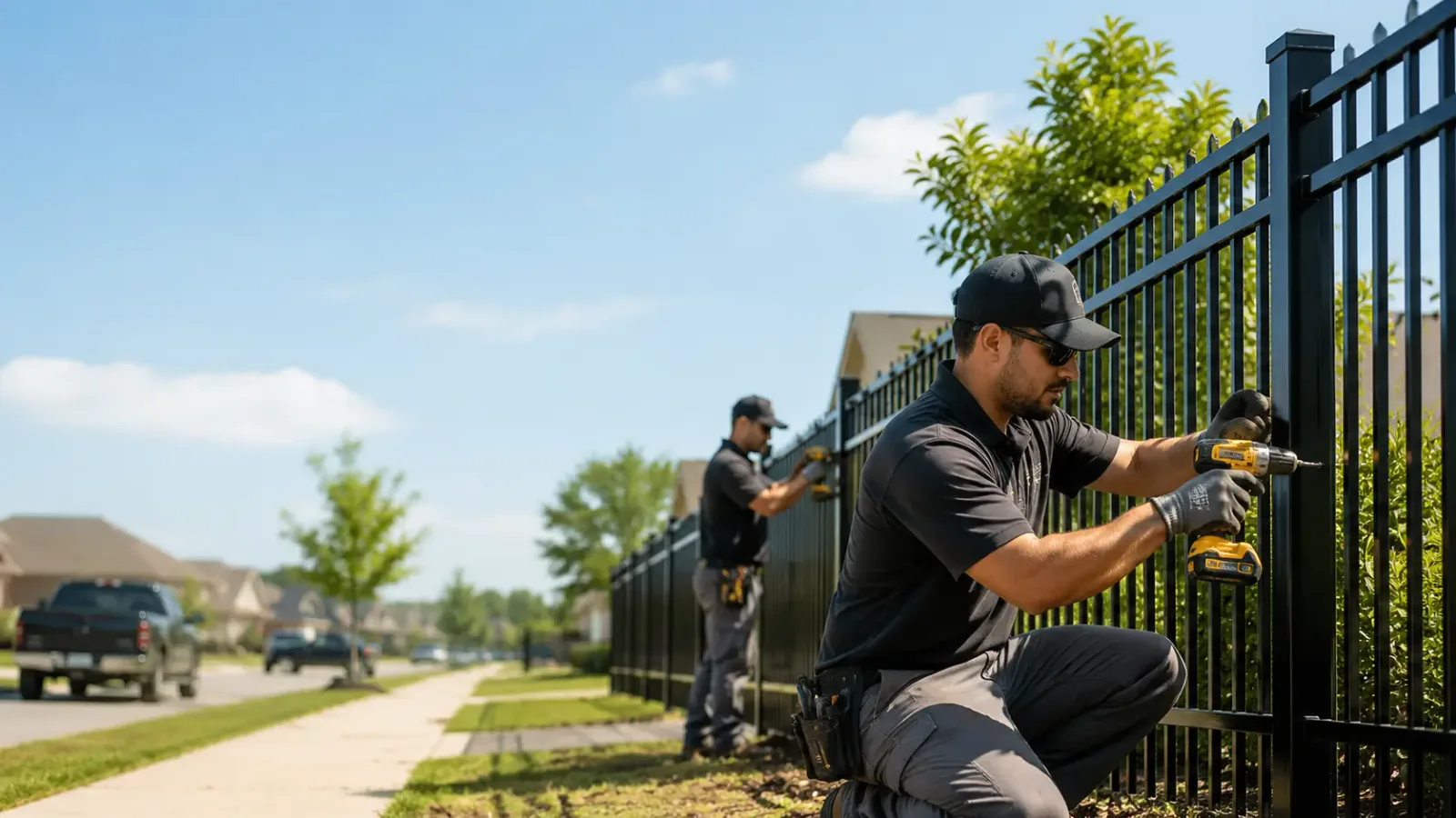 Metal Fence Installation in Glencoe, MN